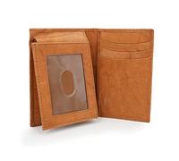 AG Wallets Cowhide Leather L Fold Wallet for Men - Slim Wallet with RFID Protection - 100% Genuine Leather Wallet - Compact & Stylish Bifold Wallet with 7 Credit Card Slots, 1 Bill Slot, 1 ID Window,