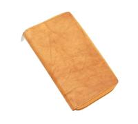 AG Wallets RFID Leather Slim Long Wallet for Men or Women, Holds up to 20 Cards, 1 ID and Cash, Long Zipper Wallet for Women & Men, Slim Bifold Design Organizer, Tan with Zipper, Minimalist