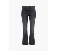 Ag Womens Black Jodi Brand-patch Crop-leg High-rise Stretch-denim Blend Jeans 24