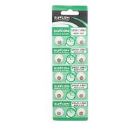 AG0 / LR521 1.55V Alkaline Cell Button Batteries (10-Piece Pack)