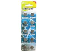 AG12 LR43 Batteries (10 pack) Alkaline 1.5V Button Cell Battery Eunicell