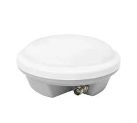 AG35H GNSS Antenna Magnetic Mounting Option White Supports GPS Glonass BDS for Galileo Full Frequency Band Four Reception Points RHCP Polarisation Stable Signal 40dB Gain ABS Metal (TNC-TNC)