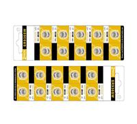 AG9 Button Cell Long Lasting Energy for Calculators Remotes 10 / 20pieces Travel Spare Batteries