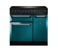 AGA Masterchef Deluxe 90 Induction Range Cooker - Salcombe Blue