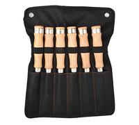 AGAATI Wood Chisel Set, Construction, Wood Handles with Hammer End for Woodworking, Carving,Cutter head width - 8mm,14mm,16mm,18mm,32mm,38mm,6-piece set