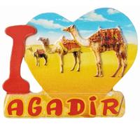 Agadir Morocco Refrigerator Magnet Travel Souvenir Fridge Decoration Magnetic Sticker 3D Craft