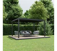 Agadon Aluminium Pergola Shading System in Dark Grey Agadon Dark Grey