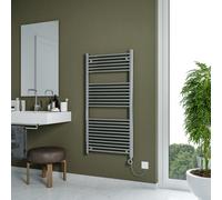 Agadon Grace Electric Towel Radiator - 1200 X 600 mm Chrome - 600 W Smart Heating Element