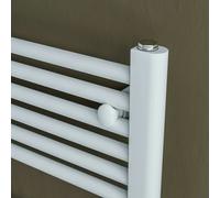Agadon Grace Electric Towel Radiator - 1200 x 600 - White