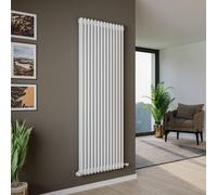 Agadon Kylo 2 Column Radiator in White | Size: 600mm x 1010mm Agadon White 600mm x 1010mm