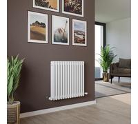 Agadon Kylo 3 Column Radiator 600 x 650 mm White - 2733 BTU - 5 Year Guarantee