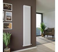 Agadon Kylo 3 Column Traditional Radiator - 1800 x 380 - White
