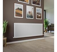 Agadon Kylo 3 Column Traditional Radiator - 600 x 1595 - White