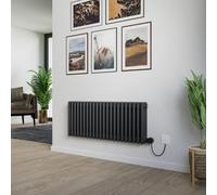 Agadon Kylo Electric 3 Column Radiator 400 X 1010 mm Anthracite - 900W Heating Element