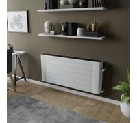 Agadon Lisbon Designer Lst Convector 600 X 1330 mm White - 5440 Btu - 10 Years Guarantee