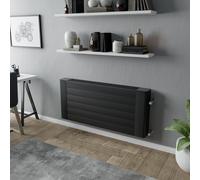 Agadon Lisbon Designer LST Convector in Black | Size: 600mm x 880mm Agadon Black 600mm x 880mm