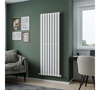Agadon Lola Designer Panel Radiator 1800 x 600 mm White - 3952 BTU - 5 Year Guarantee