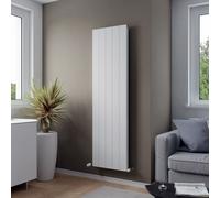 Agadon Madrid Designer Aluminium Radiator in White | Size: 1800mm x 500mm Agadon White 1800mm x 500mm