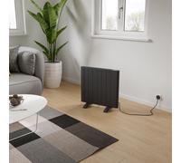Agadon Riley Electric Wall- Or Freestanding Radiator 580X730 mm Anthracite - 1200W