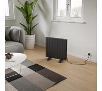 Agadon Riley Electric Wall- Or Freestanding Radiator 580X590 mm Anthracite - 900W