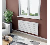 Agadon Rome Designer Aluminium Radiator in White | Size: 603mm x 800mm Agadon White 603mm x 800mm