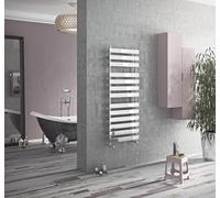 Agadon Scala 950 X 500 mm Chrome Towel Radiator - 805 Btu - 5 Years Guarantee