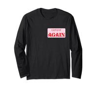 Again Cute Baby Announcement Pregnancy Long Sleeve T-Shirt
