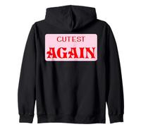 Again Cute Baby Announcement Pregnancy Zip Hoodie