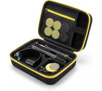 Againmore Carrying Case Compatible with Fanttik T1 Max Soldering Iron Kit | EVA Shell with Oxford Exterior, Molded Tray, Mesh Pocket, Dual Zippers and Reinforced Handle for Work, Black, Case Only