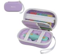 Againmore Case Compatible with 3Doodler Start+ Essentials (2024,2023), 3D Pen Set Storage Organizer with 4-Pockets Divider for Filament Refill Packs, Kids Art Activity Carrier Box (Case Only)-Purple