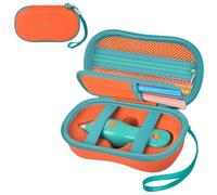 Againmore Case Compatible with 3Doodler Start+ Essentials, 3D Pen Set Storage Organizer with 4-Pockets Divider for Filament Refill Packs, Kids Art Activity Carrier Box (Case Only)-Orange