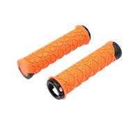 Against Fatigue Mountain Cycling Holds Double Density Silicone Face Vented Plan Identity Locking Grip Structure Thin Construction For Standard Handlebars Mountain Cycle Holds Elastomer Against Slip