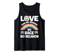 Against Racism! For Politics Human Rights Love Tank Top