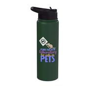 Against Rats in the Laboratory - Chemistry Mouse Lab Rat Stainless Steel Insulated Water Bottle