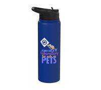 Against Rats in the Laboratory - Chemistry Mouse Lab Rat Stainless Steel Insulated Water Bottle