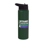 Against Sexual Assault and Domestic Violence Stainless Steel Insulated Water Bottle
