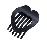 Against Slip Dull Finish Hair Clamps Flat Possessors for Sports Outdoor Tasks Comfortable Everyday Addons Dull Heart Clip