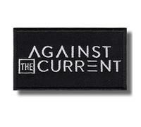 Against The Current Patch Badge Embroidered Iron on Applique