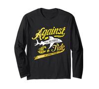 Against The Tide Ripped from True Events 50 Percent Danger Long Sleeve T-Shirt