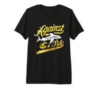 Against The Tide Ripped from True Events 50 Percent Danger Premium T-Shirt