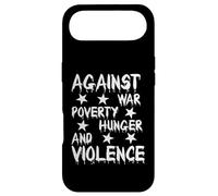 Against War Poverty Hunger and Violence - Style Statement Case for iPhone Air