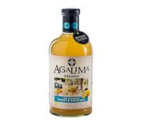 Agalima Organic Authenic Sweet & Sour Drink Mix, All Natural, 1 Litre Glass Bottle, Individually Boxed