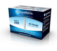 AgaMatrix Ultrathin Lancets 33G 200 Pack
