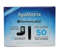 AgaMatrix WaveSense Jazz Blood Glucose - 50 Strips