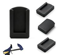 Agamino 4-Pack Replacement Pads Compatible with Irwin Quick-Grip Clamps - Heavy-Duty Non-Slip Protective Jaw Pads - Durable Bar Clamp Accessories for Woodworking & DIY