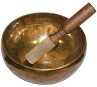 Agan Traders 605 Hand Pounded A Note Singing Bowl [ 1 Lb 14.9 Oz; 6.5 Inch Diameter