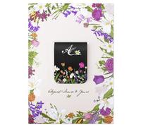 Aganmi Personalized Magnetic Leather Cute Bookmark, Custom Initial Bookmarks Corner Book Mark Reading Accessories Small Gifts Stocking Stuffers for Women Readers Book Lovers Teachers Black A