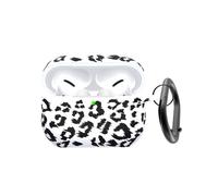 AGAOSH for Airpods Pro 2nd/1st Generation Case Cover with Keychain,Cute Black Leopard Print Soft Silicone Skin Cover Protective Case for New Apple Airpods Pro Gen 2 Case 2022 Wireless Charging Case