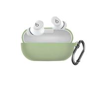 AGAOSH for Beats Solo Buds Case Cover with Cute Keychain, Soft Silicone Protective Accessories for New Beats Solo Charging Case Earbuds for Women Men Cactus Green