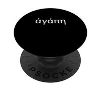 Agape Greek Letters Christian Faith - Love Agape PopSockets Adhesive PopGrip